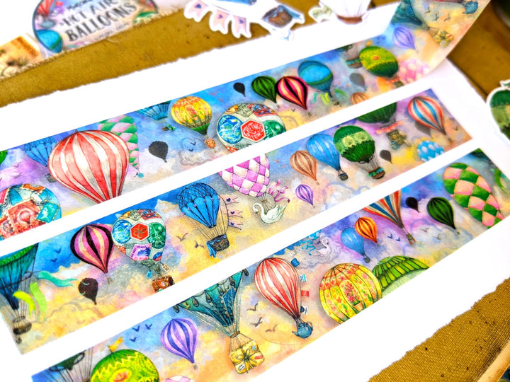 MogCherie - Washi Tape - Hot Air Balloons 20mm x 10m