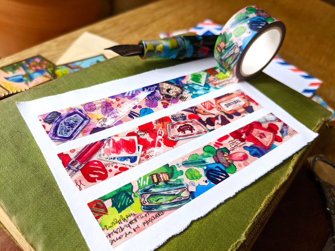 MogCherie - Washi Tape - Ink Journal 20mm x 10m