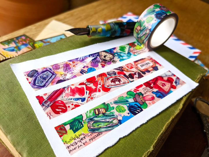 MogCherie - Washi Tape - Ink Journal 20mm x 10m