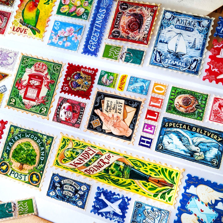 MogCherie - PET Tape - Postage Stamps 50mm x 5m