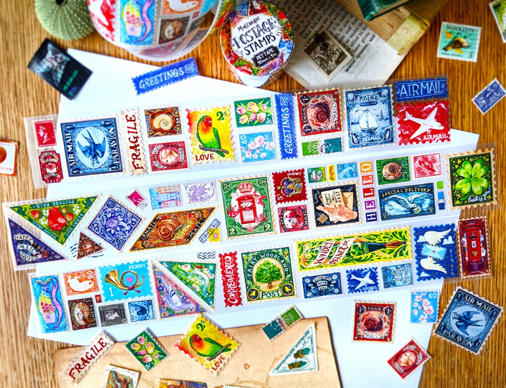 MogCherie - PET Tape - Postage Stamps 50mm x 5m