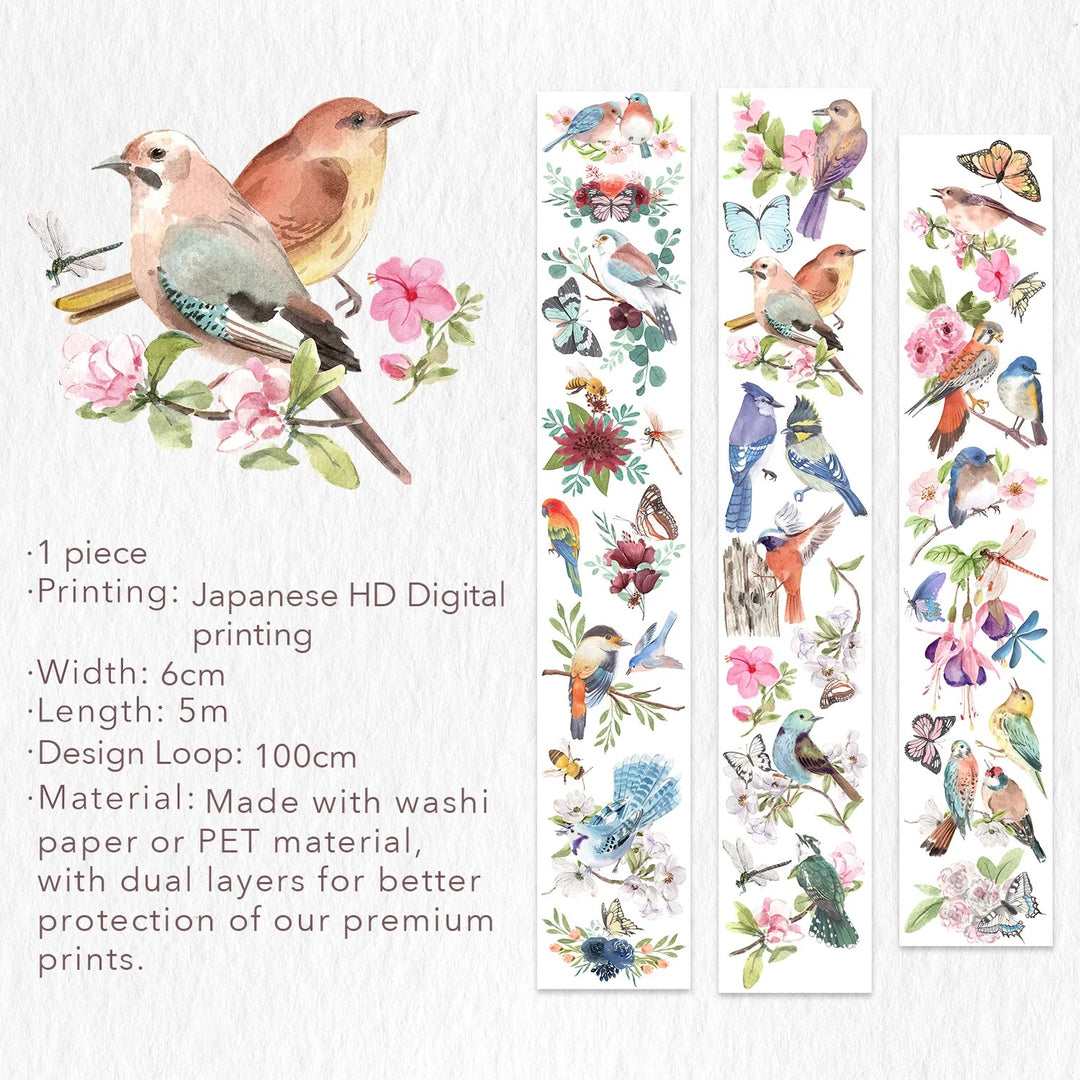 The Washi Tape Shop - Spring Serenade Wide Washi/PET Tape