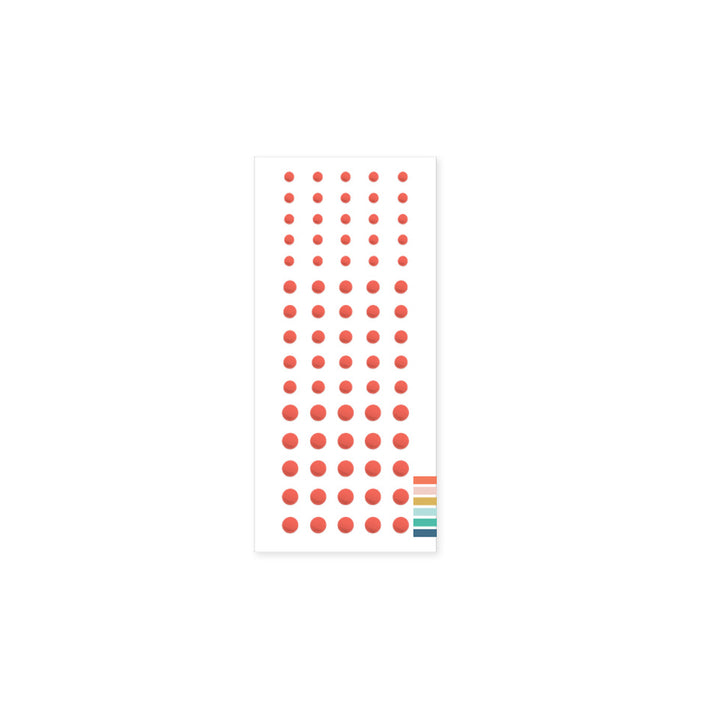 Concord & 9th - Enamel Dots - 2025 Colour Collection - Pimento
