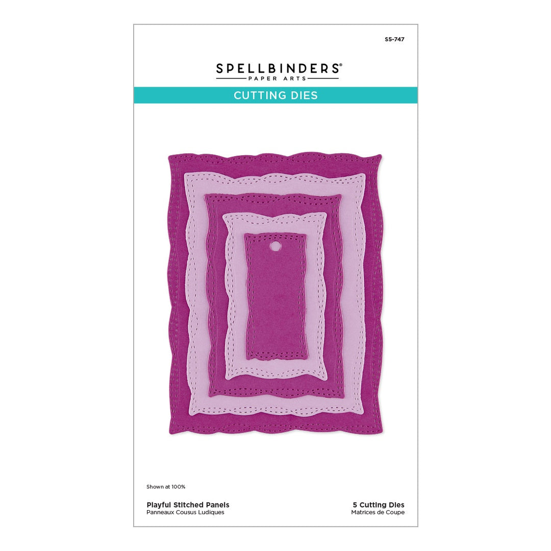 Spellbinders - Playful Stitched Panels