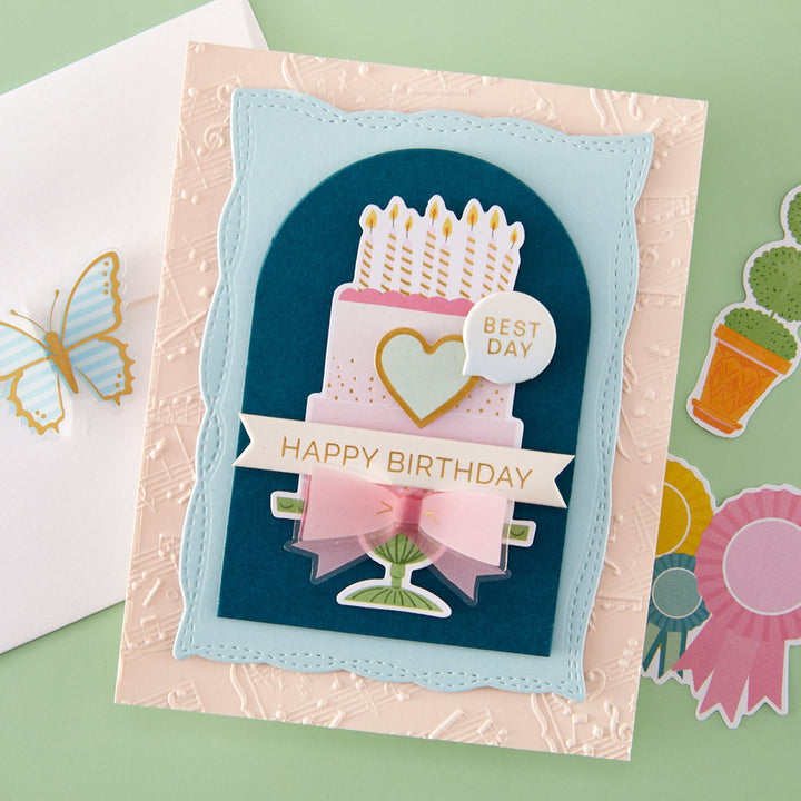 Spellbinders - Playful Stitched Panels