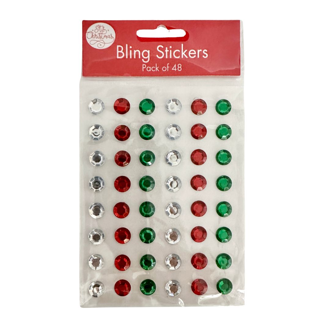 Christmas Bling Stickers