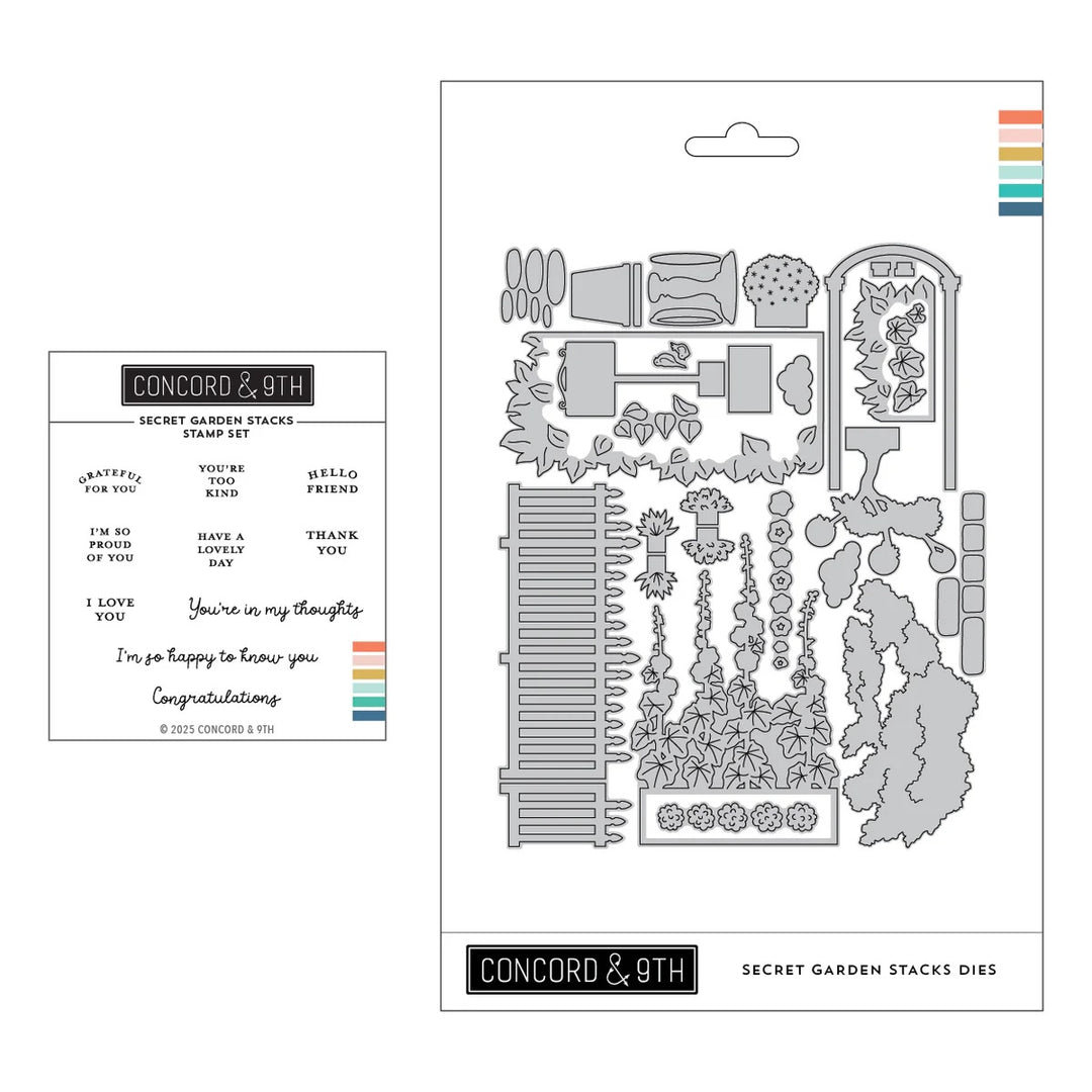 concord & 9th secret garden stacks bundle