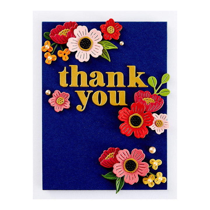 Spellbinders - Little Blooms Etched Dies