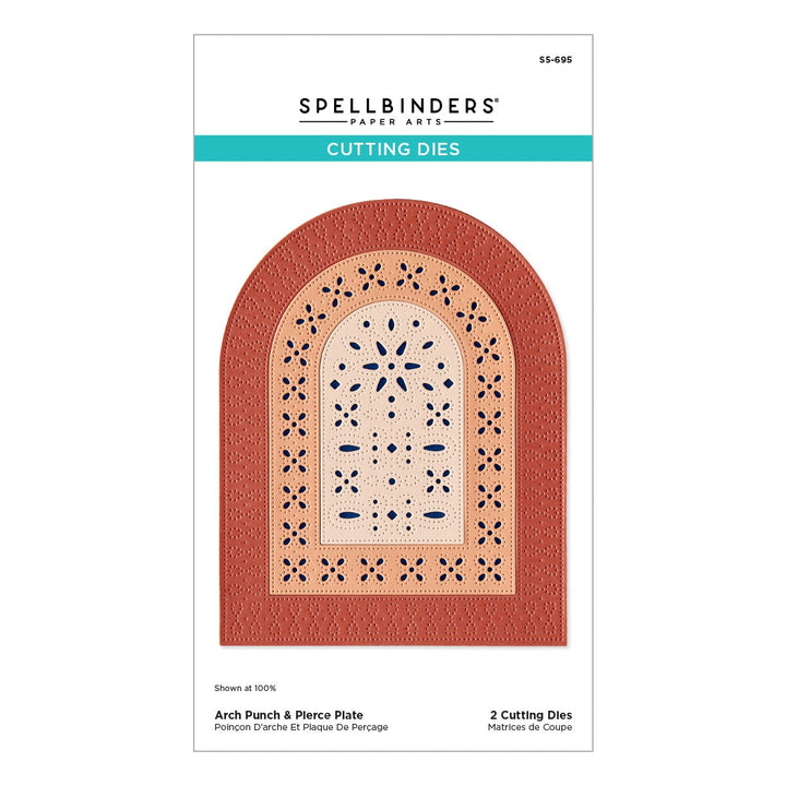 Spellbinders - Punch & Pierce Plate - Arch