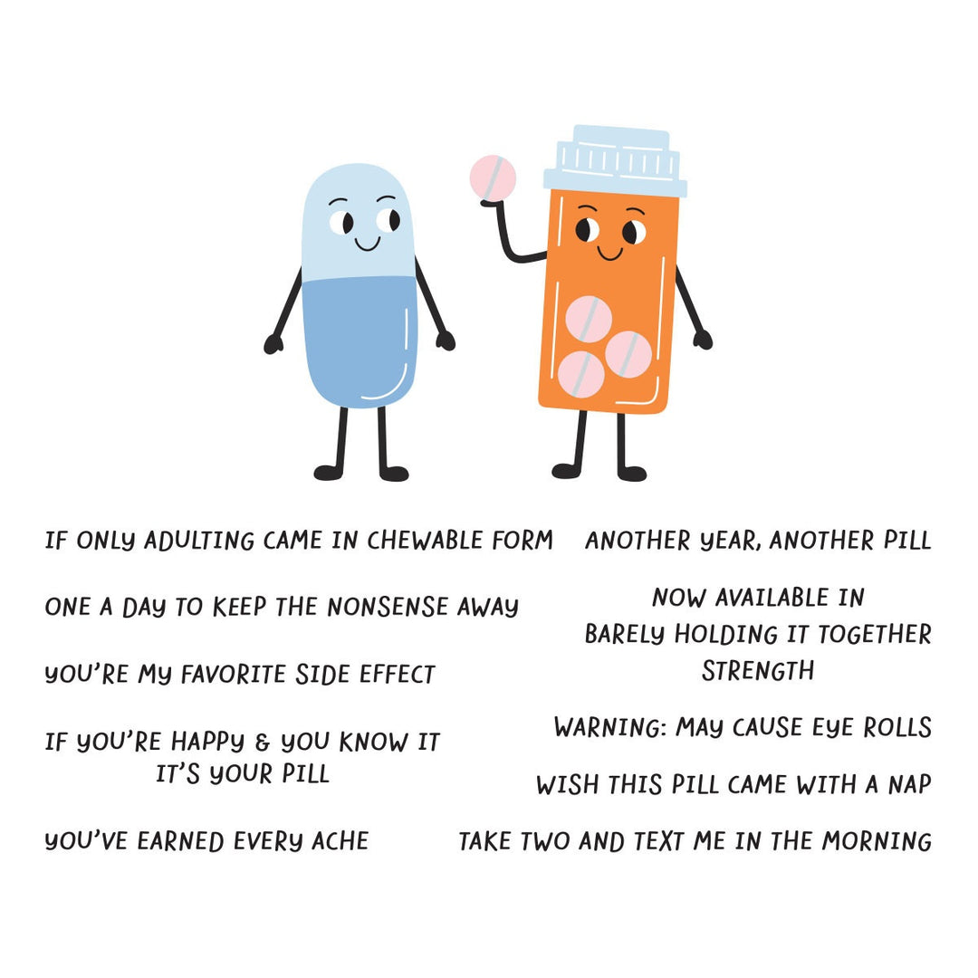 Spellbinders - Stamp & Die Set - This is life, Favourite Side Effect