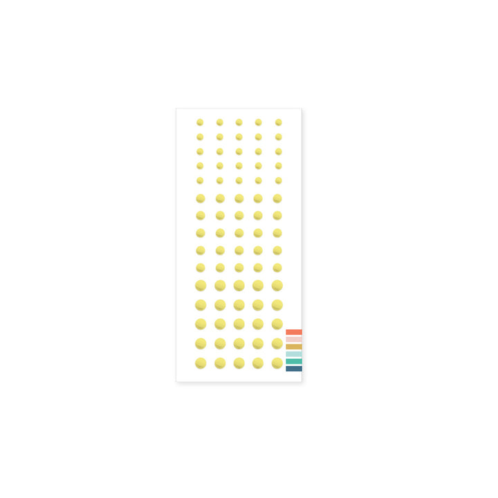 Concord & 9th - Enamel Dots - 2025 Colour Collection - Starfruit