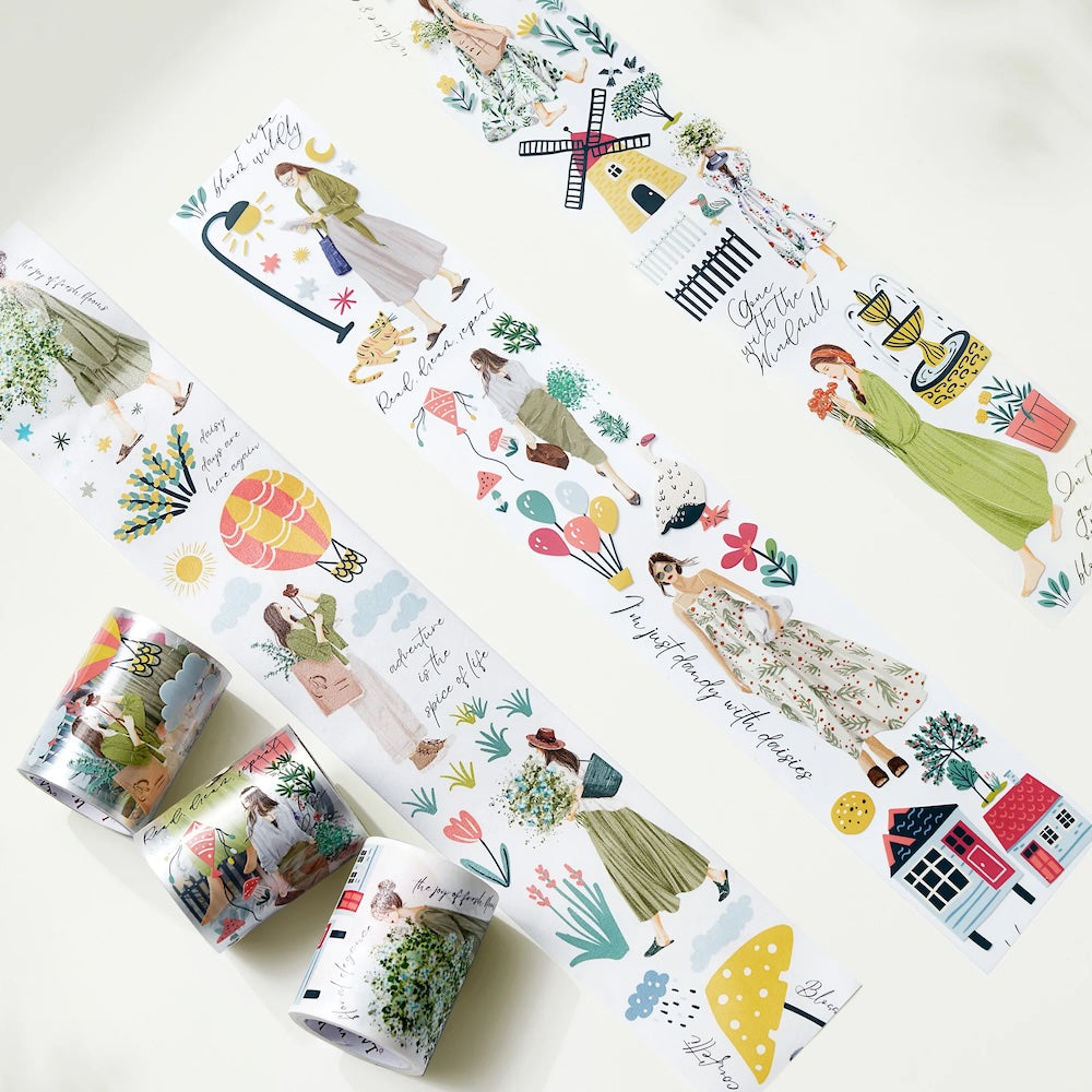 Tranquil Moments in Rotterdam Wide Washi Tape