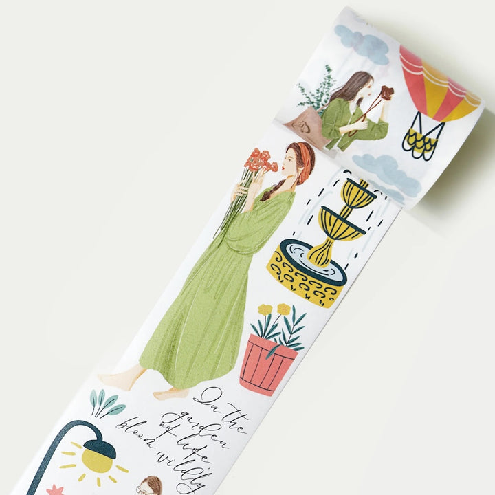 Tranquil Moments in Rotterdam Wide Washi Tape washi tape