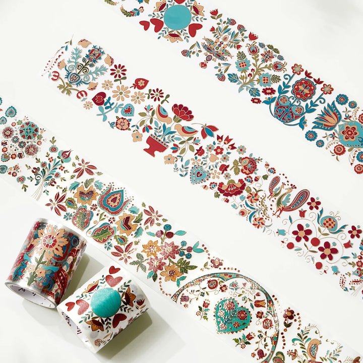 Mosaic Radiance Wide Washi/PET Tape (Gilded)