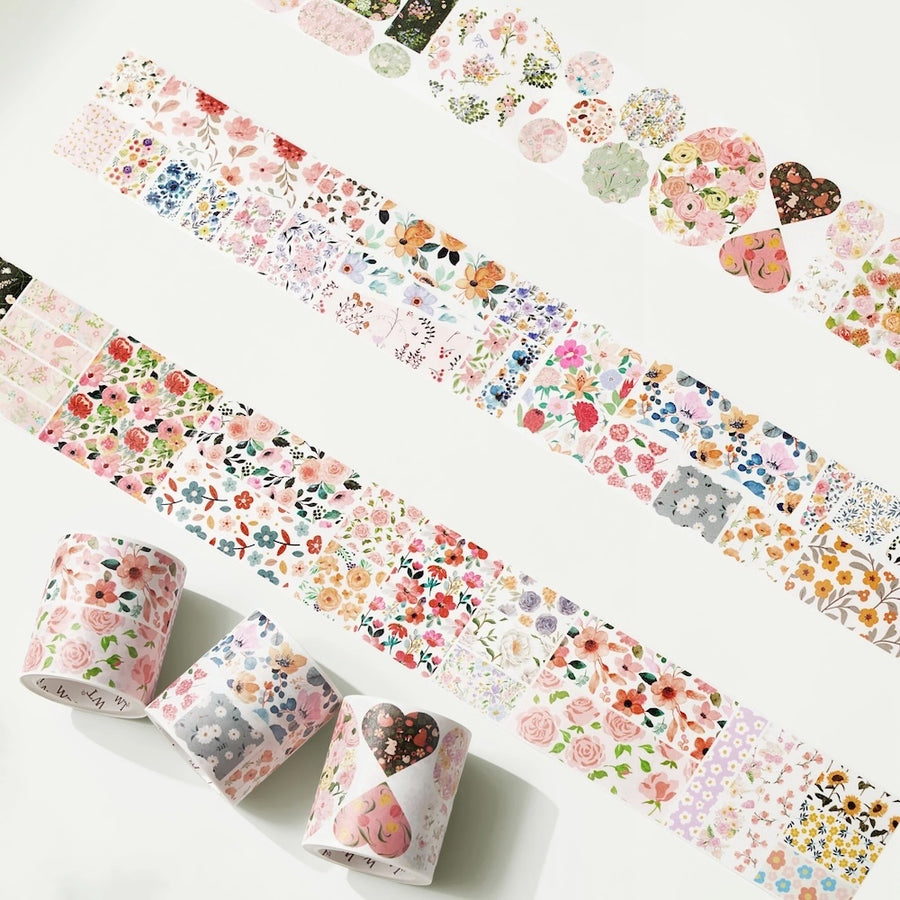 Mini Snippets Washi Tape Sticker Set of 3 Rolls