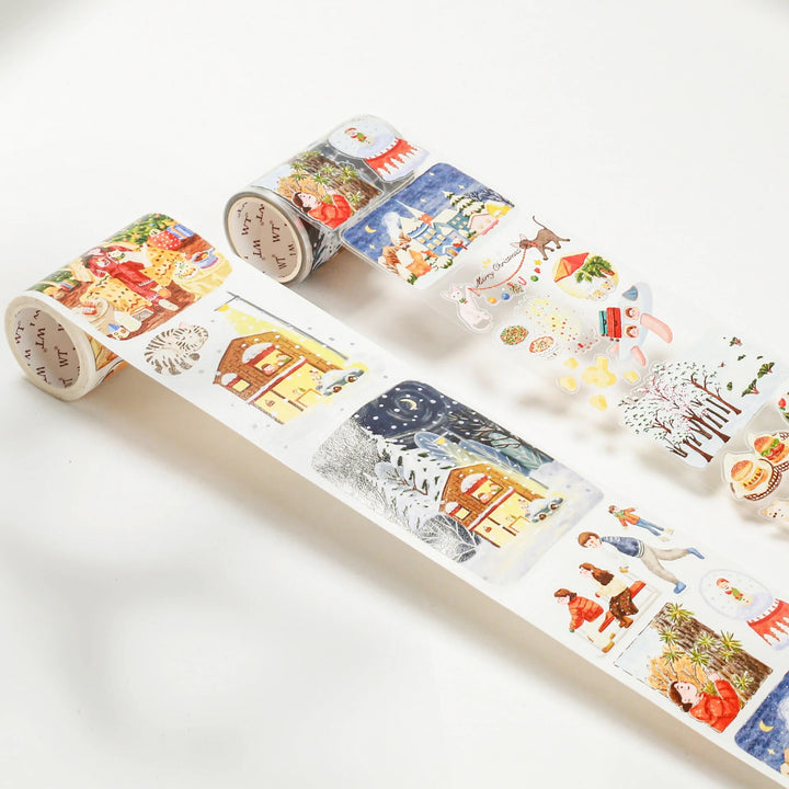 the washi tape shop pre cut reindeers journey wide washi pet tape comparison