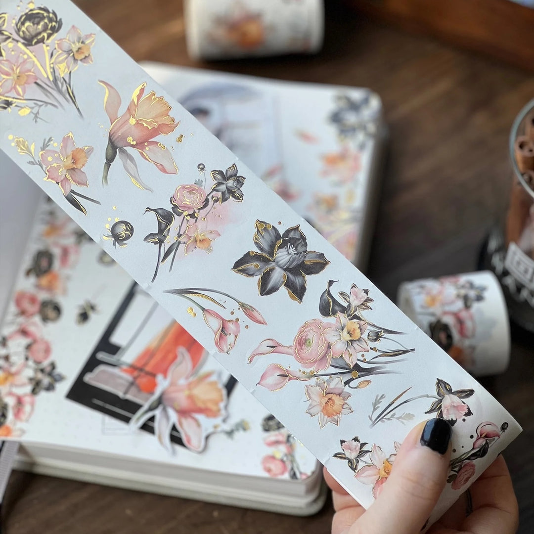 The Washi Tape Shop - Auric Rose Washi Tape Sticker Set