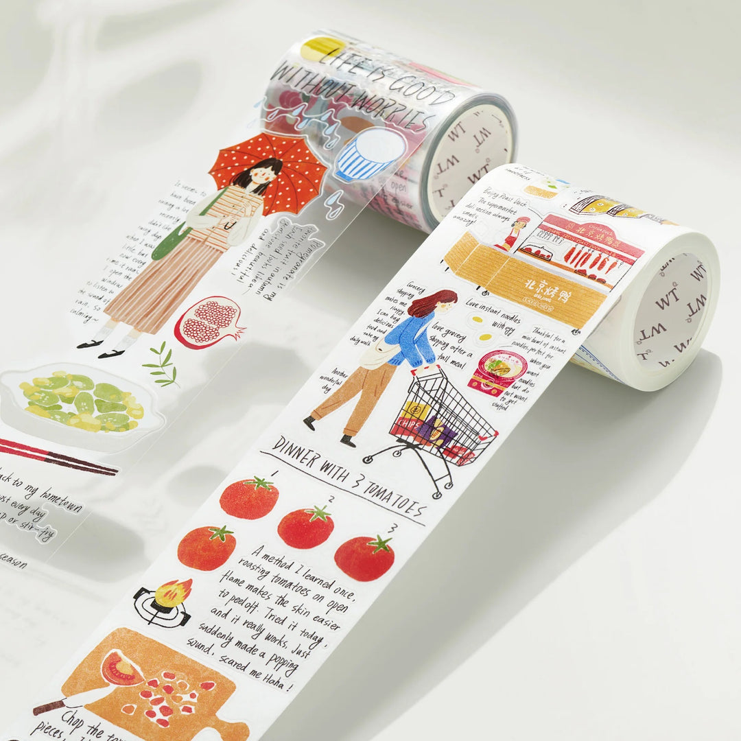 The Washi Tape Shop - Pre-cut Dinner Time Washi/PET Tape