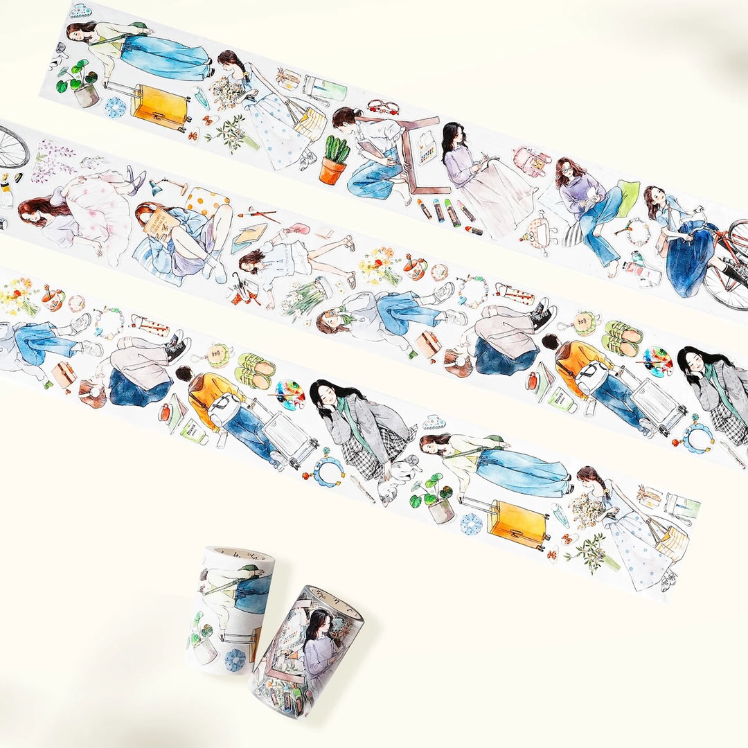 The Washi Tape Shop - Pre-cut Hello Weekend Washi/PET Tape