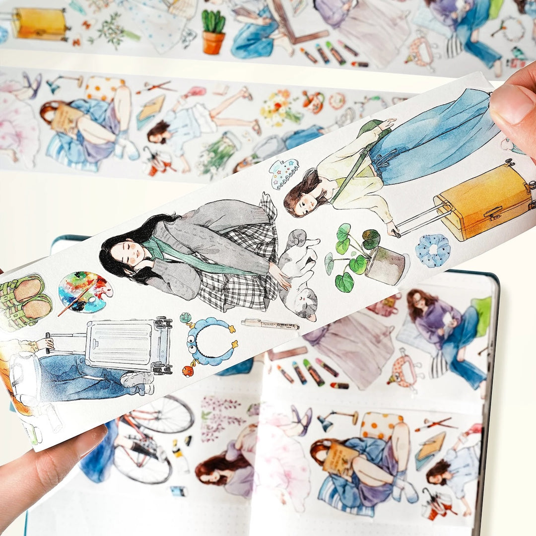 The Washi Tape Shop - Pre-cut Hello Weekend Washi/PET Tape