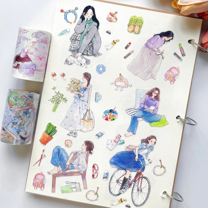 The Washi Tape Shop - Pre-cut Hello Weekend Washi/PET Tape