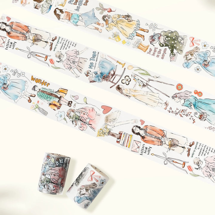 The Washi Tape Shop - Pre-cut Me Time Wide Washi/PET Tape