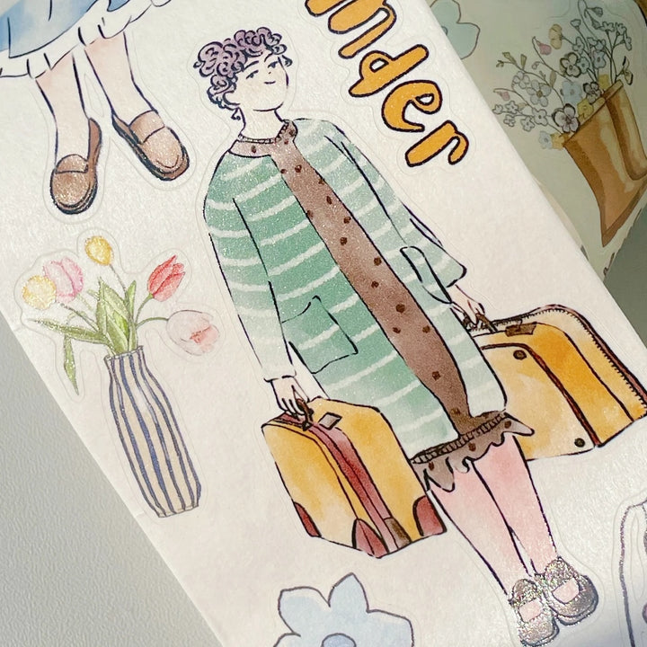 The Washi Tape Shop - Pre-cut Me Time Wide Washi/PET Tape