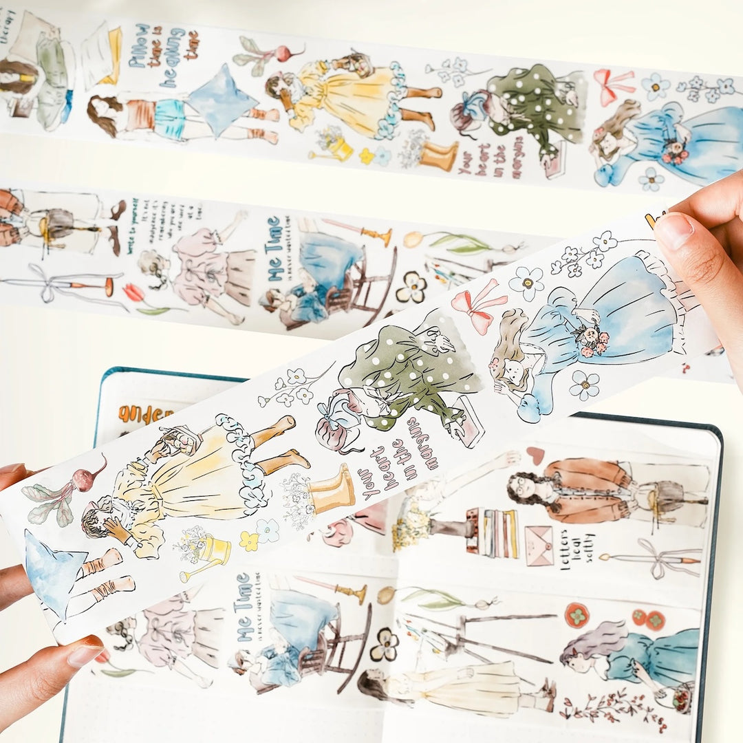 The Washi Tape Shop - Pre-cut Me Time Wide Washi/PET Tape