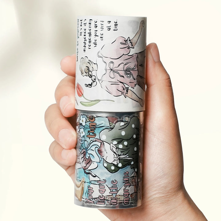 The Washi Tape Shop - Pre-cut Me Time Wide Washi/PET Tape