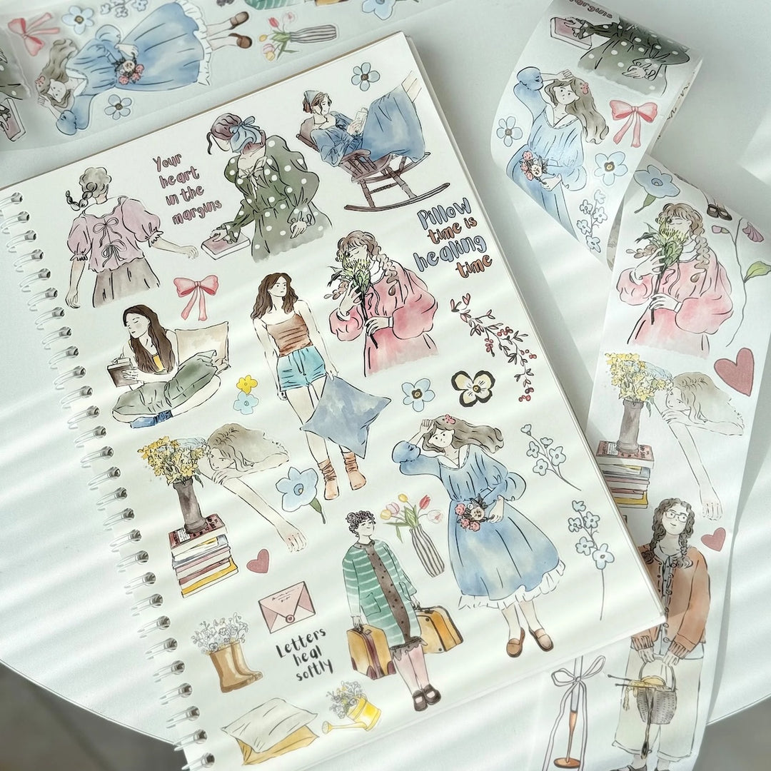 The Washi Tape Shop - Pre-cut Me Time Wide Washi/PET Tape