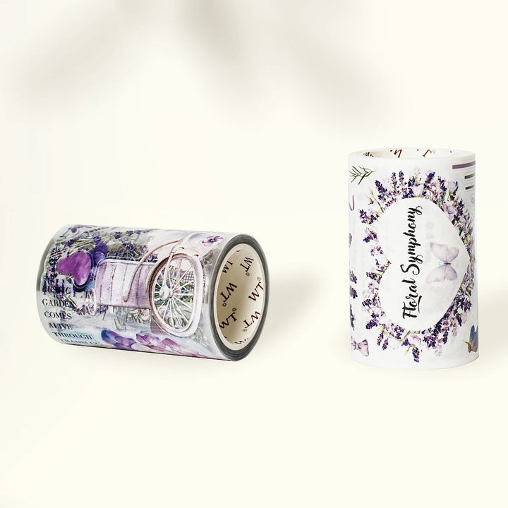 The Washi Tape Shop - Pre-cut Purple Muse Wide Washi/PET Tape