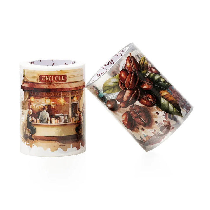 the washi tape shop caffeine canvas wide washi pet tape on roll