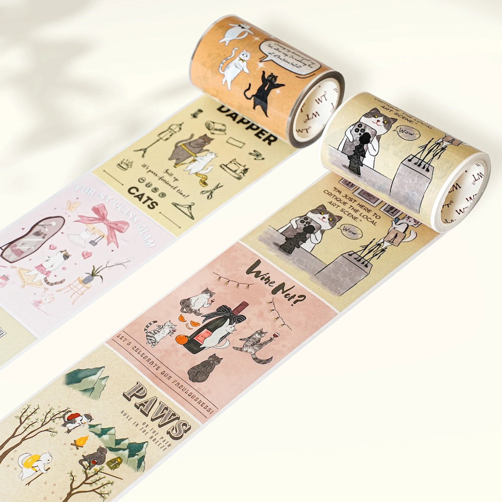 The Washi Tape Shop -Feline Funk  Wide Washi/PET Tape
