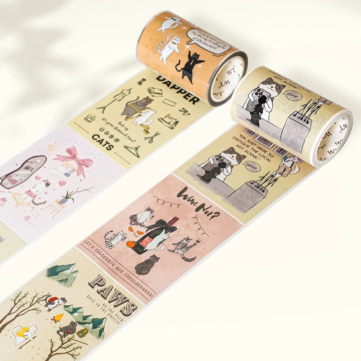 The Washi Tape Shop -Feline Funk  Wide Washi/PET Tape