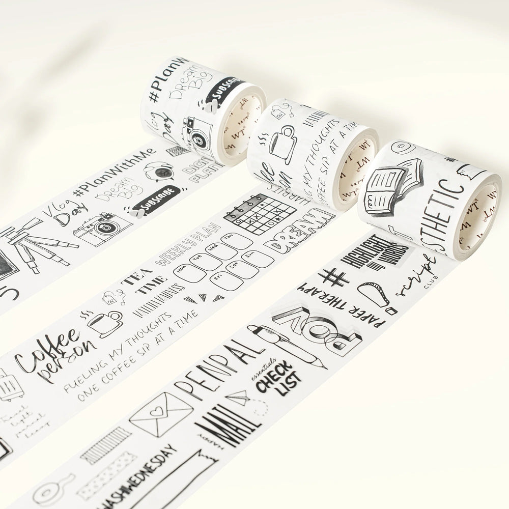 The Washi Tape Shop - Daily Bujo Washi Tape Sticker Set