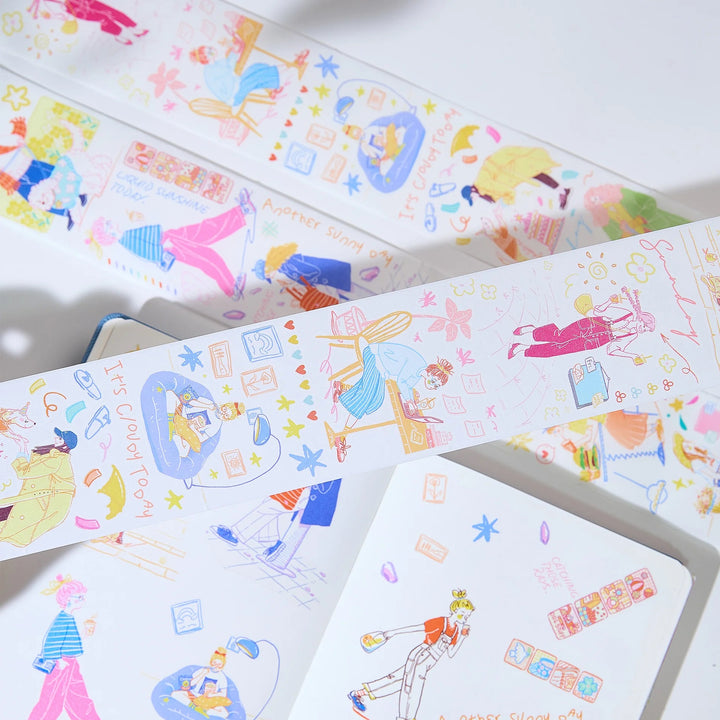 The Washi Tape Shop - Pre-cut Cloud 9 Washi/PET Tape