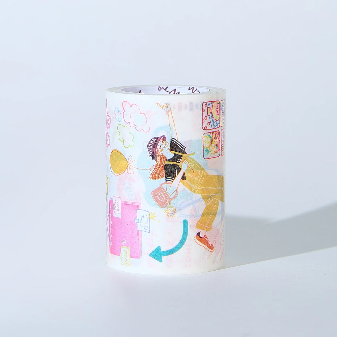 The Washi Tape Shop - Pre-cut Dopamine Days Washi/PET Tape
