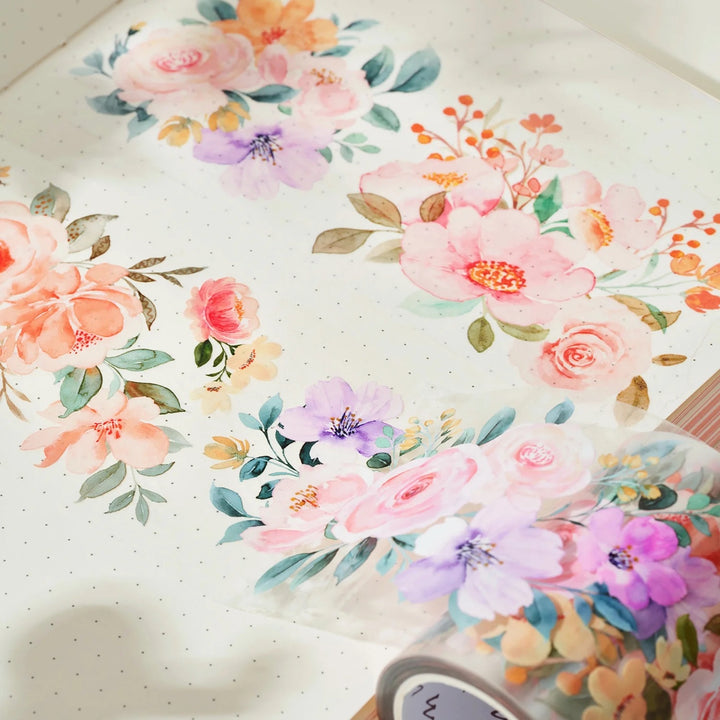 The Washi Tape Shop - Pre-cut Flower Corridor Washi/PET Tape