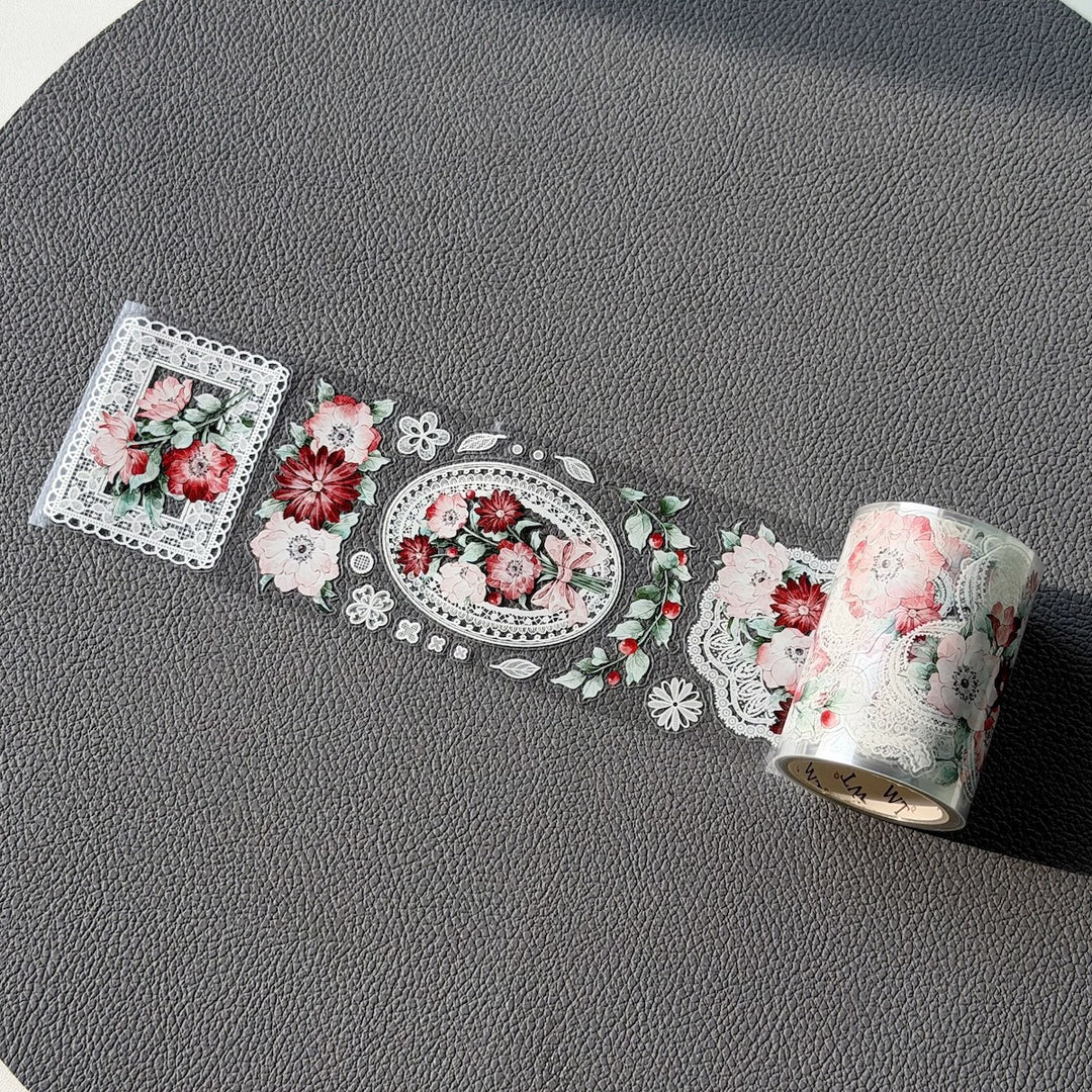 The Washi Tape Shop - Pre-cut Heirloom Lace Washi/PET Tape