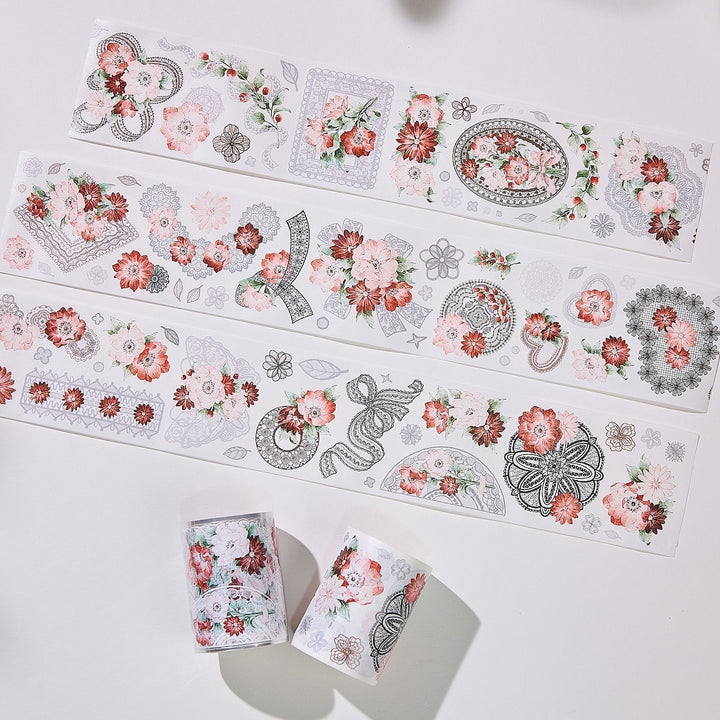 The Washi Tape Shop - Pre-cut Heirloom Lace Washi/PET Tape