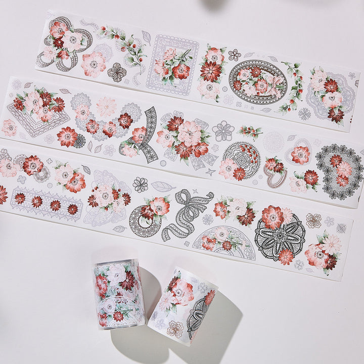 The Washi Tape Shop - Pre-cut Heirloom Lace Washi/PET Tape