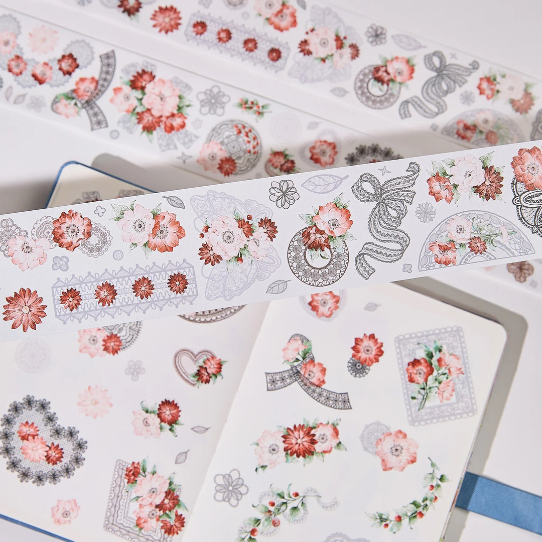 The Washi Tape Shop - Pre-cut Heirloom Lace Washi/PET Tape