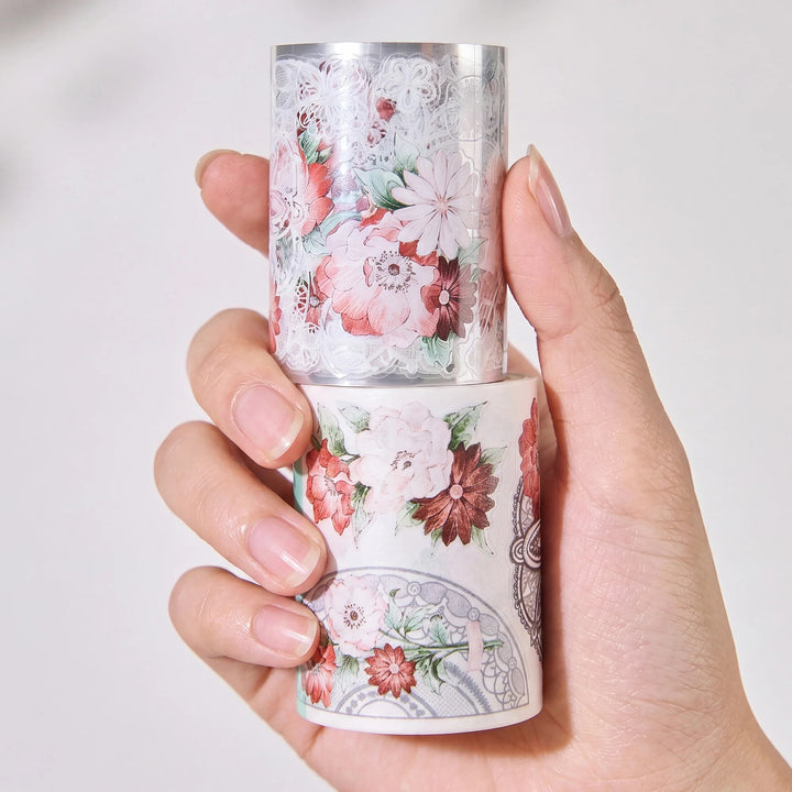 The Washi Tape Shop - Pre-cut Heirloom Lace Washi/PET Tape