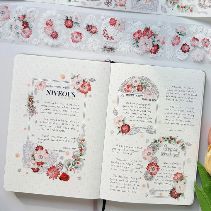 The Washi Tape Shop - Pre-cut Heirloom Lace Washi/PET Tape