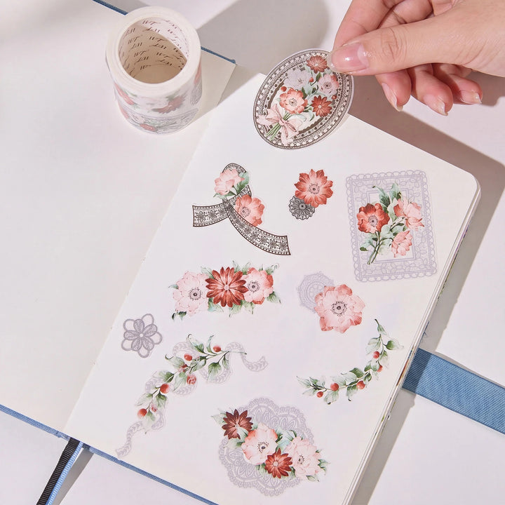 The Washi Tape Shop - Pre-cut Heirloom Lace Washi/PET Tape