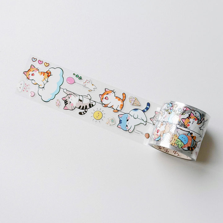 The Washi Tape Shop - Pre-cut Kitty Cascade Washi/PET Tape