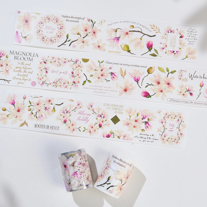 The Washi Tape Shop - Pre-cut Magnolia Bloom Washi/PET Tape