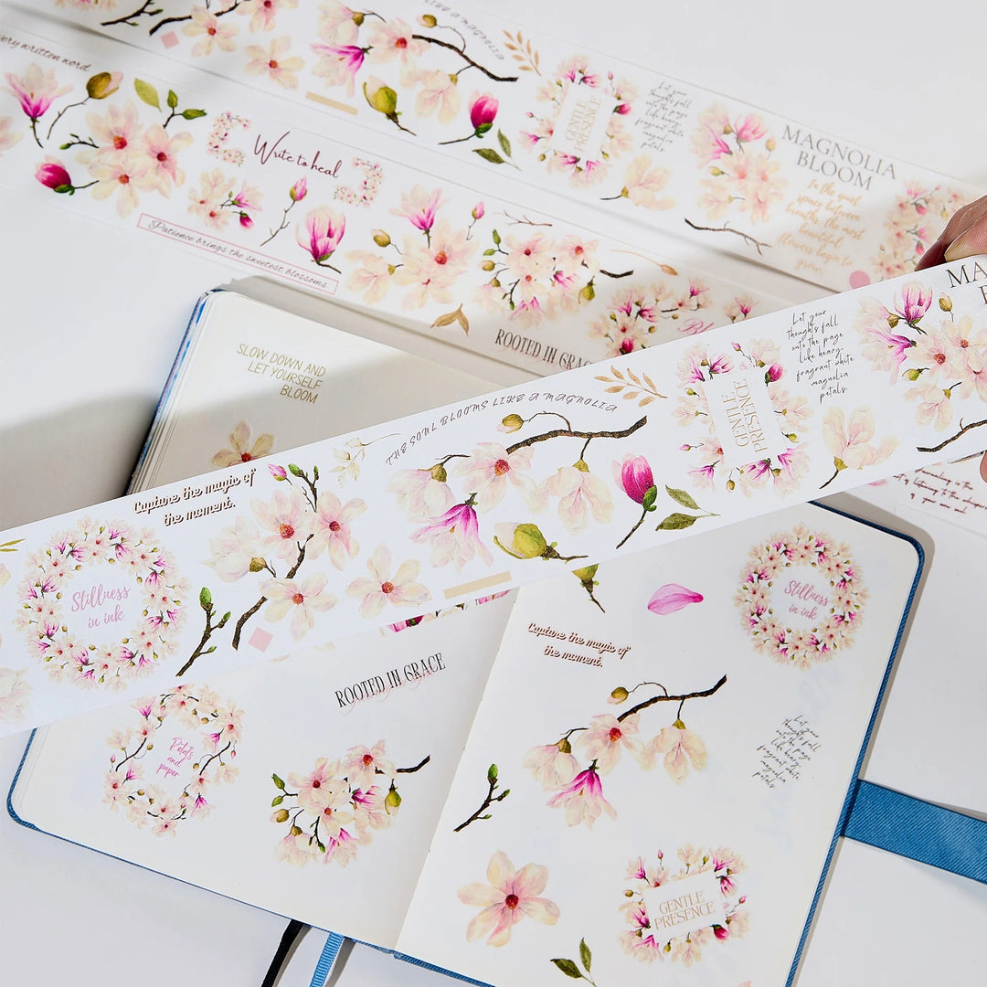 The Washi Tape Shop - Pre-cut Magnolia Bloom Washi/PET Tape