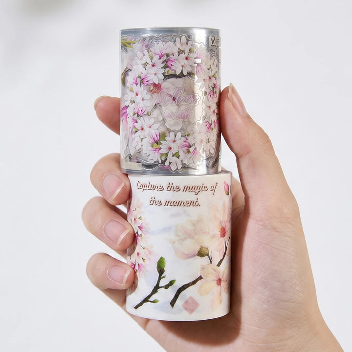 The Washi Tape Shop - Pre-cut Magnolia Bloom Washi/PET Tape