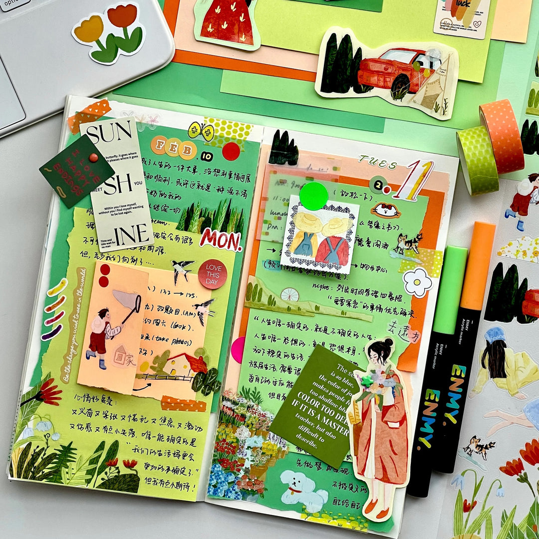 The Washi Tape Shop - Hillside Moments Wide Washi/PET Tape